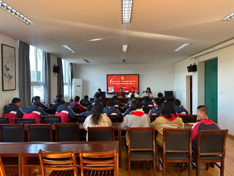 “导-师-制+少先队”助成长  薪火相传育新苗——黄山市特殊教育学校召开第六届少代会